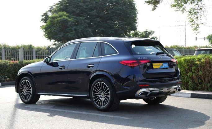 Used Mercedes-Benz GLC 200 II (X254), 2.0 l, 2024 in Abu Dhabi by Advantage Motors, Navy Blue color. GCC Specs | AUTO.AE