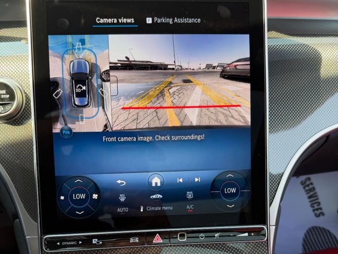 Подержанный Mercedes-Benz GLC 200 II (X254), 2.0 л, 2025 в Абу-Даби от Speed Car Motors Белый цвет.  | AUTO.AE