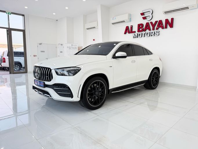 مستعملة Mercedes-Benz GLE Coupe AMG 53 AMG II (C167), 3.0 l, 2022 في في أبو ظبي من Al Bayan Motors، اللون أبيض. مواصفات الخليج | AUTO.AE | إعلان #263727