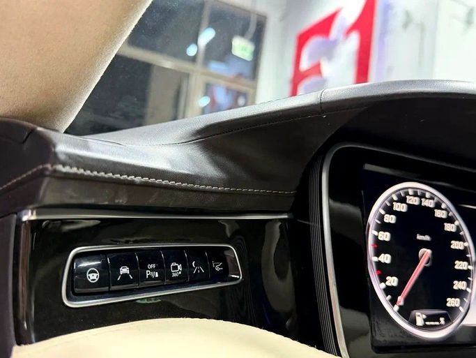 مستعملة Mercedes-Benz S-Class 500 السادس (W222، C217), 4.7 l, 2015 في في أبو ظبي من F1 Lebanon vehicle Trading، اللون أسود. مواصفات الخليج | AUTO.AE