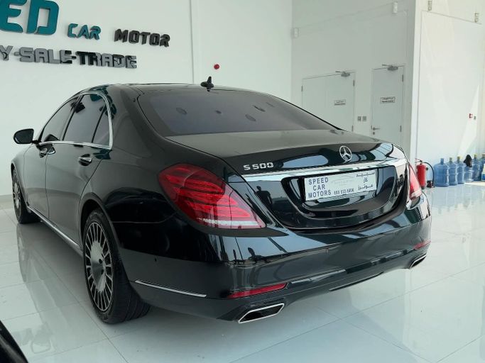 Подержанный Mercedes-Benz S-Class 500 VI (W222, C217), 4.7 л, 2015 в Абу-Даби от Speed Car Motors Черный цвет.  | AUTO.AE