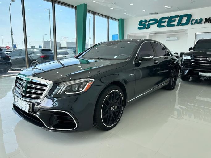 Подержанный Mercedes-Benz S-Class Brabus S63 VI (W222, C217) Рестайлинг, 4 л, 2019 в Абу-Даби от Speed Car Motors Черный цвет.  | AUTO.AE
