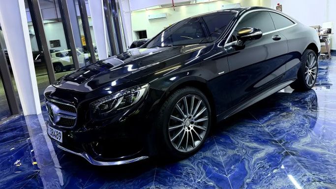Подержанный Mercedes-Benz S-Class 500 VI (W222, C217), 4.7 л, 2015 в ОАЭ, Абу-Даби от Al Fateh Used Automobiles Showroom Черный цвет. GCC | AUTO.AE | Объявление #274307