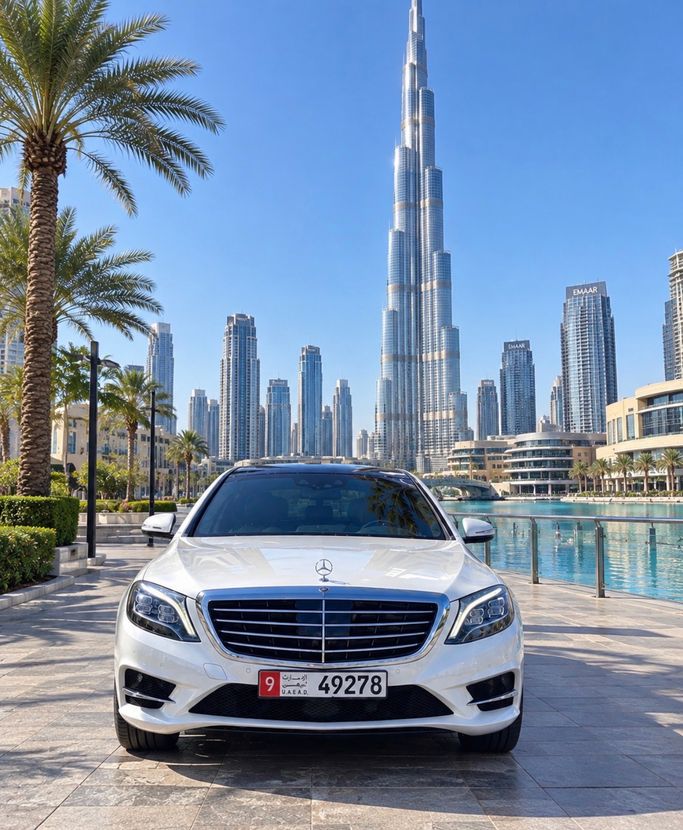 Подержанный ⁦Mercedes-Benz S-Class 500 VI (W222, C217), 4.7 л, 2015⁩ в ОАЭ, Абу-Даби Белый цвет. Японская | AUTO.AE | Объявление #286052