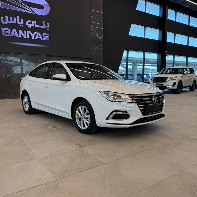 Новый MG 5 (GT) I Рестайлинг, 1.5 л, 2026 в ОАЭ, Абу-Даби от Baniyas Cars Abu Dhabi Белый цвет. Other | AUTO.AE | Объявление #275763