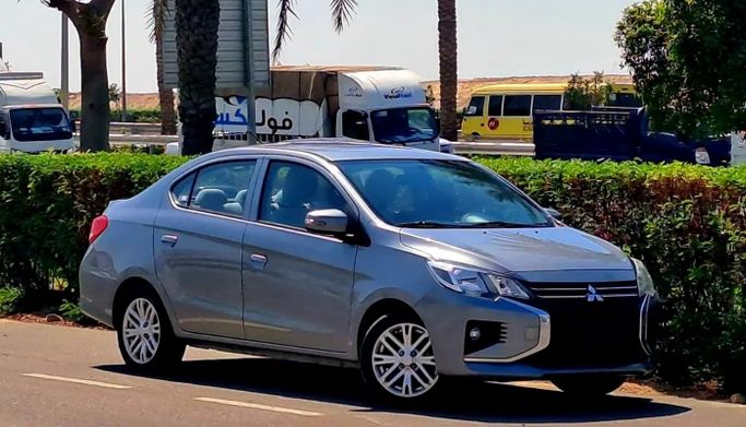 Used Mitsubishi Attrage I Facelift, 1.2 l, 2022 in UAE, Abu Dhabi by Perfect Automobiles, Grey color. GCC Specs | AUTO.AE | Listing #281834