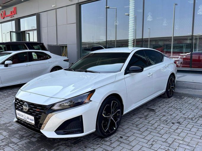 New Nissan Altima VI (L34) Facelift, 2.5 l, 2023 in Abu Dhabi by Speed Car Motors, White color.  | AUTO.AE