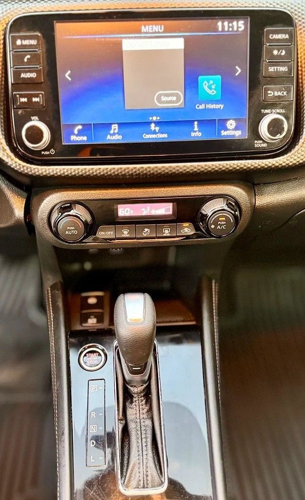 Used Nissan Kicks I, 1.6 l, 2021 in Abu Dhabi by Al Waleed Used Cars, Black color. American Specs | AUTO.AE