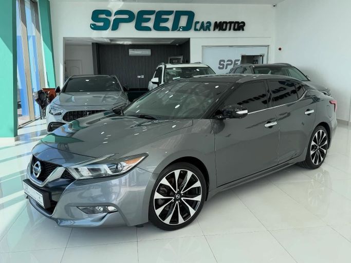 Used Nissan Maxima VIII (A36), 3.5 l, 2018 in Abu Dhabi by Speed Car Motors, Grey color.  | AUTO.AE