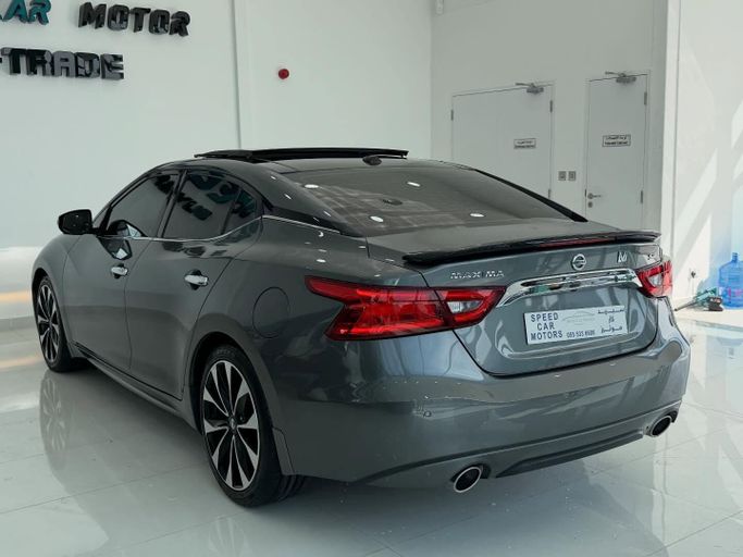 Used Nissan Maxima VIII (A36), 3.5 l, 2018 in Abu Dhabi by Speed Car Motors, Grey color.  | AUTO.AE