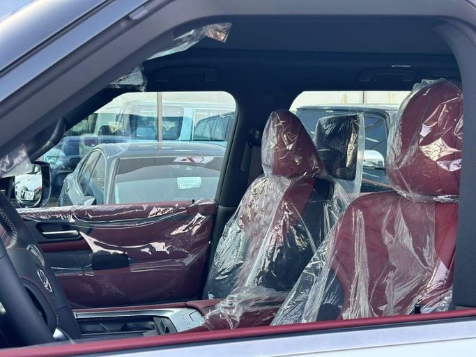 New Nissan Patrol VII (Y63), 3.5 l, 2025 in Abu Dhabi by Al Lulu Cars, White color. GCC Specs | AUTO.AE