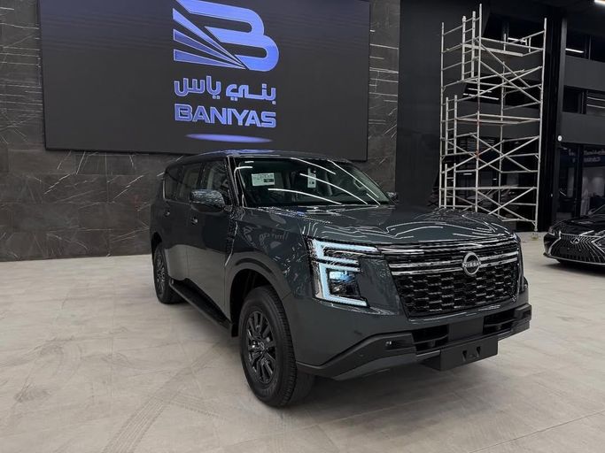 Новый Nissan Patrol V (Y61) Рестайлинг, 4.8 л, 2026 в Абу-Даби от Baniyas Cars Abu Dhabi Серый цвет. GCC | AUTO.AE