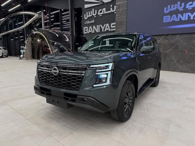 Новый Nissan Patrol V (Y61) Рестайлинг, 4.8 л, 2026 в Абу-Даби от Baniyas Cars Abu Dhabi Серый цвет. GCC | AUTO.AE