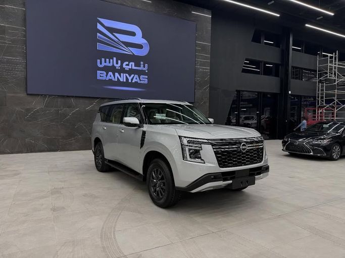Новый Nissan Patrol V (Y61) Рестайлинг, 4.8 л, 2026 в Абу-Даби от Baniyas Cars Abu Dhabi Белый цвет. GCC | AUTO.AE