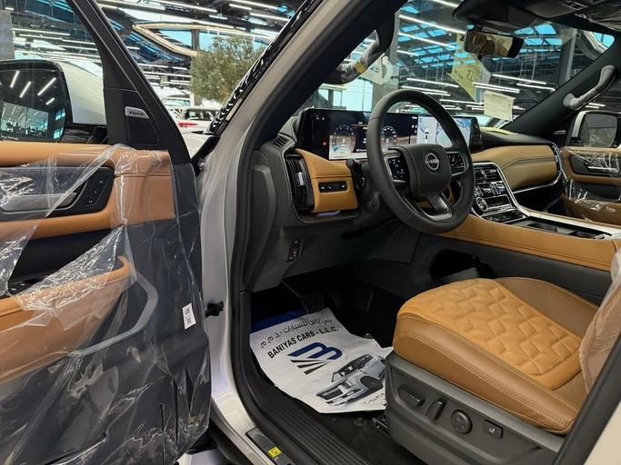 Новый Nissan Patrol VII (Y63), 3.8 л, 2026 в Абу-Даби от Baniyas Cars Abu Dhabi Белый цвет. GCC | AUTO.AE