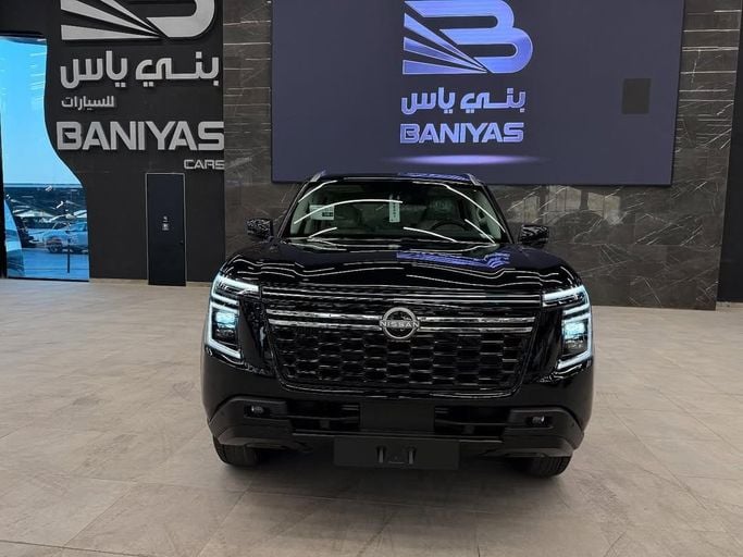 Новый Nissan Patrol VII (Y63), 3.5 л, 2026 в Абу-Даби от Baniyas Cars Abu Dhabi Черный цвет. GCC | AUTO.AE
