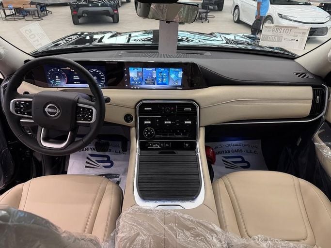 Новый Nissan Patrol VII (Y63), 3.5 л, 2026 в Абу-Даби от Baniyas Cars Abu Dhabi Черный цвет. GCC | AUTO.AE