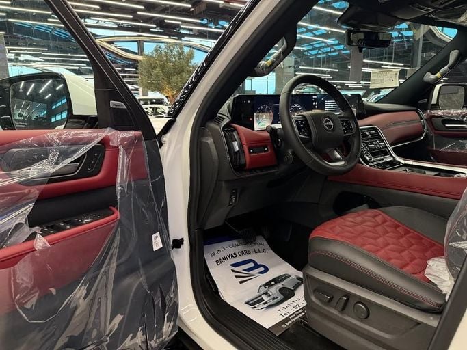 Новый Nissan Patrol VII (Y63), 3.5 л, 2026 в Абу-Даби от Baniyas Cars Abu Dhabi Белый цвет. GCC | AUTO.AE