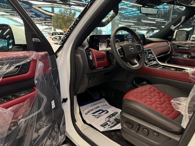 Новый Nissan Patrol VII (Y63), 3.5 л, 2026 в Абу-Даби от Baniyas Cars Abu Dhabi Белый цвет. GCC | AUTO.AE