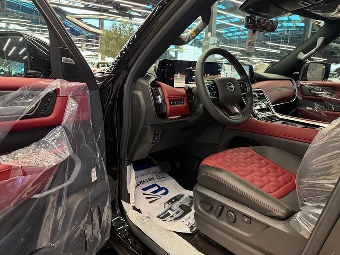 Новый Nissan Patrol VII (Y63), 3.5 л, 2026 в Абу-Даби от Baniyas Cars Abu Dhabi Черный цвет. GCC | AUTO.AE