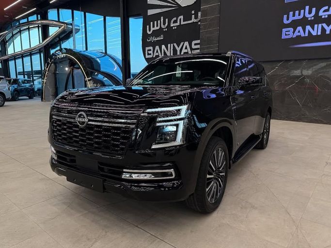 Новый Nissan Patrol VII (Y63), 3.5 л, 2026 в Абу-Даби от Baniyas Cars Abu Dhabi Черный цвет. GCC | AUTO.AE