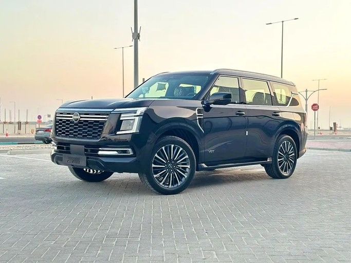 Новый Nissan Patrol VII (Y63), 3.5 л, 2026 в Абу-Даби от Al Lulu Cars Черный цвет. GCC | AUTO.AE