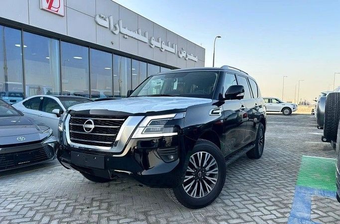 New Nissan Patrol VII (Y63), 3.8 l, 2024 in Abu Dhabi by Al Lulu Cars, Black color. Japanese Specs | AUTO.AE