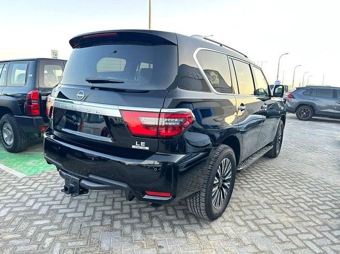 New Nissan Patrol VII (Y63), 3.8 l, 2024 in Abu Dhabi by Al Lulu Cars, Black color. Japanese Specs | AUTO.AE