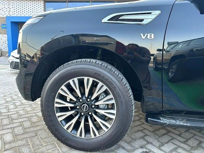 New Nissan Patrol VII (Y63), 3.8 l, 2024 in Abu Dhabi by Al Lulu Cars, Black color. Japanese Specs | AUTO.AE