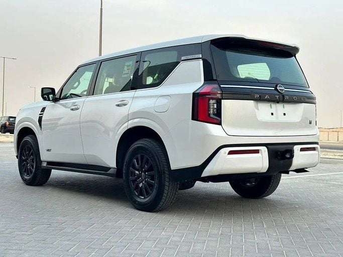 New Nissan Patrol VII (Y63), 3.5 l, 2026 in Abu Dhabi by Al Lulu Cars, White color. GCC Specs | AUTO.AE