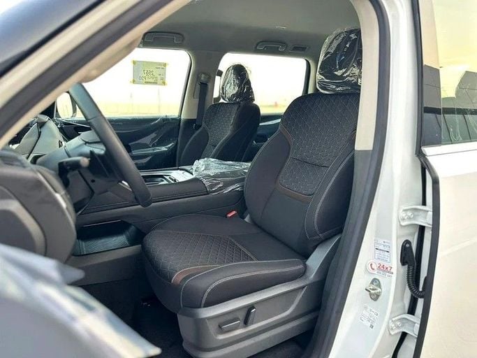 New Nissan Patrol VII (Y63), 3.5 l, 2026 in Abu Dhabi by Al Lulu Cars, White color. GCC Specs | AUTO.AE