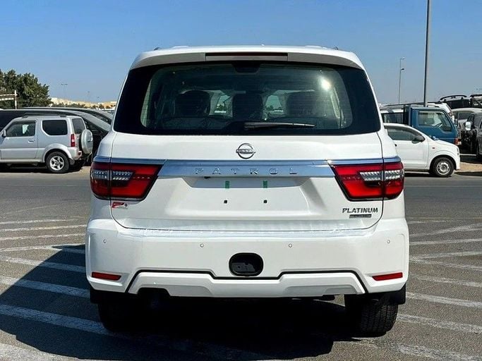 New Nissan Patrol VII (Y63), 3.8 l, 2024 in Abu Dhabi by Al Lulu Cars, White color. GCC Specs | AUTO.AE