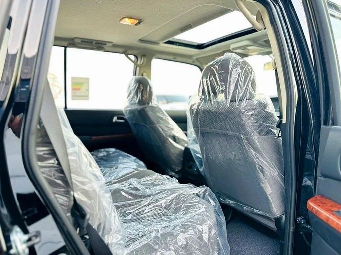 New Nissan Patrol V (Y61) Facelift, 4.8 l, 2024 in Abu Dhabi by Al Lulu Cars, Black color. GCC Specs | AUTO.AE