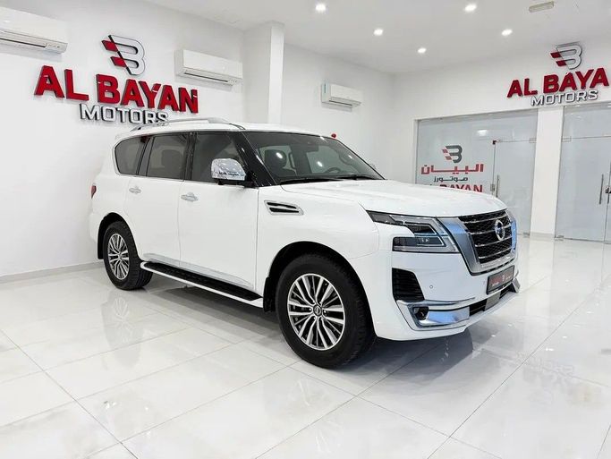 Used Nissan Patrol VI (Y62) Facelift 2, 5.6 l, 2020 in Abu Dhabi by Al Bayan Motors, White color. GCC Specs | AUTO.AE