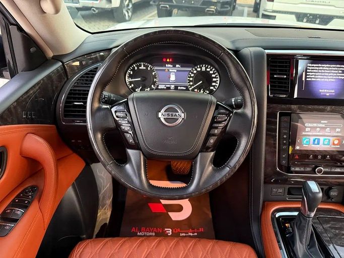 Used Nissan Patrol VI (Y62) Facelift 2, 5.6 l, 2020 in Abu Dhabi by Al Bayan Motors, White color. GCC Specs | AUTO.AE