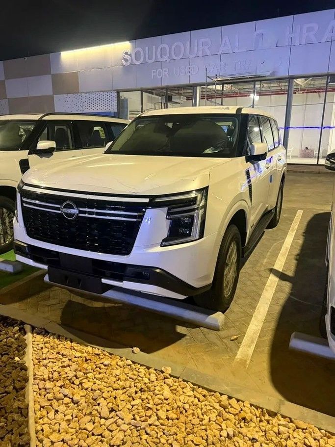 New Nissan Patrol VII (Y63), 3.5 l, 2026 in Abu Dhabi by New Sahraa Cars, White color. GCC Specs | AUTO.AE