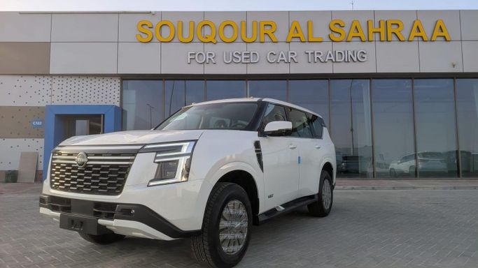 جديدة Nissan Patrol سابعاً (Y63), 3.5 l, 2026 في في أبو ظبي من New Sahraa Cars، اللون أبيض. مواصفات الخليج | AUTO.AE | إعلان #223951