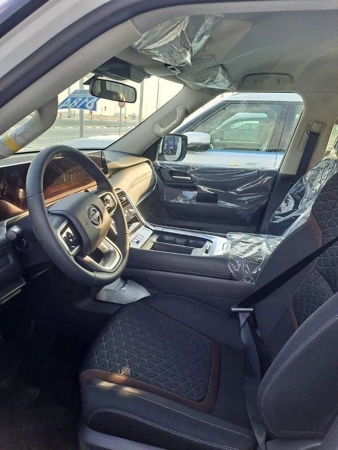 New Nissan Patrol VII (Y63), 3.5 l, 2026 in Abu Dhabi by New Sahraa Cars, White color. GCC Specs | AUTO.AE