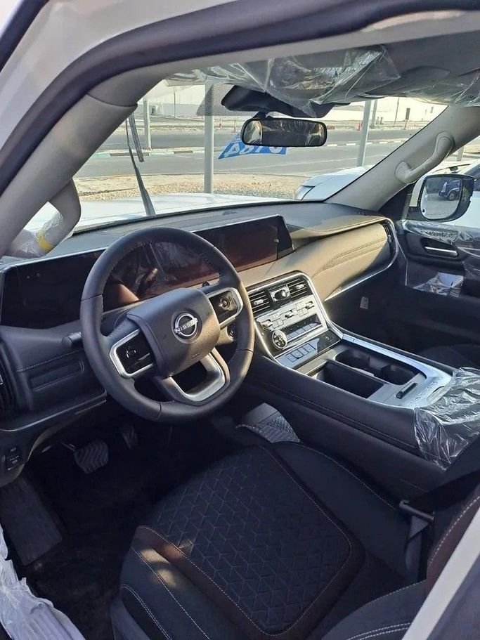New Nissan Patrol VII (Y63), 3.5 l, 2026 in Abu Dhabi by New Sahraa Cars, White color. GCC Specs | AUTO.AE