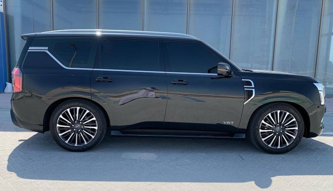 New Nissan Patrol VII (Y63), 3.5 l, 2025 in Abu Dhabi by Al Fajr Automobile showroom, Black color. Other | AUTO.AE
