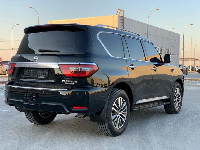 Подержанный Nissan Patrol VI (Y62) Рестайлинг 2, 5.6 л, 2021 в Абу-Даби от Al Fajr Automobile showroom Черный цвет. Other | AUTO.AE