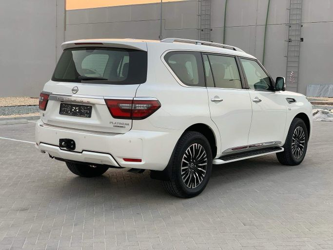 Used Nissan Patrol VI (Y62) Facelift 2, 5.6 l, 2024 in Abu Dhabi by Al Fajr Automobile showroom, White color. Other | AUTO.AE