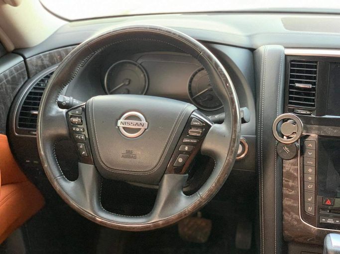 Used Nissan Patrol VI (Y62) Facelift 2, 5.6 l, 2021 in Abu Dhabi by Al Fajr Automobile showroom, Black color. Other | AUTO.AE