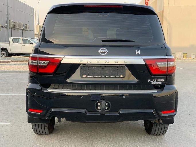 Used Nissan Patrol VI (Y62) Facelift 2, 5.6 l, 2021 in Abu Dhabi by Al Fajr Automobile showroom, Black color. Other | AUTO.AE