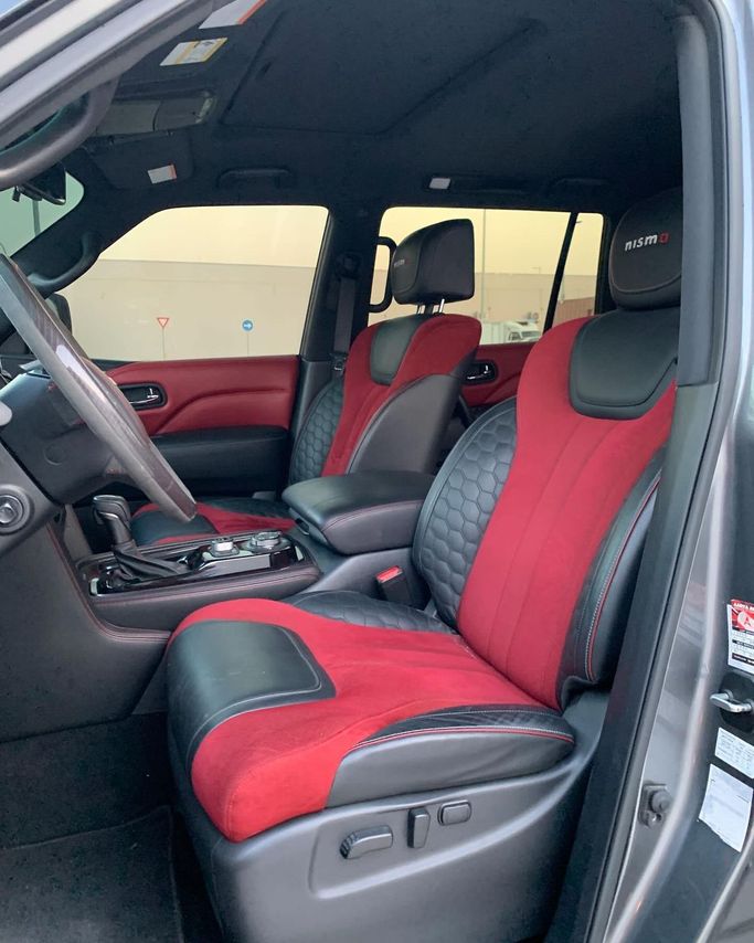 Used Nissan Patrol VI (Y62) Facelift 2, 5.6 l, 2021 in Abu Dhabi by Al Fajr Automobile showroom, Grey color. Other | AUTO.AE