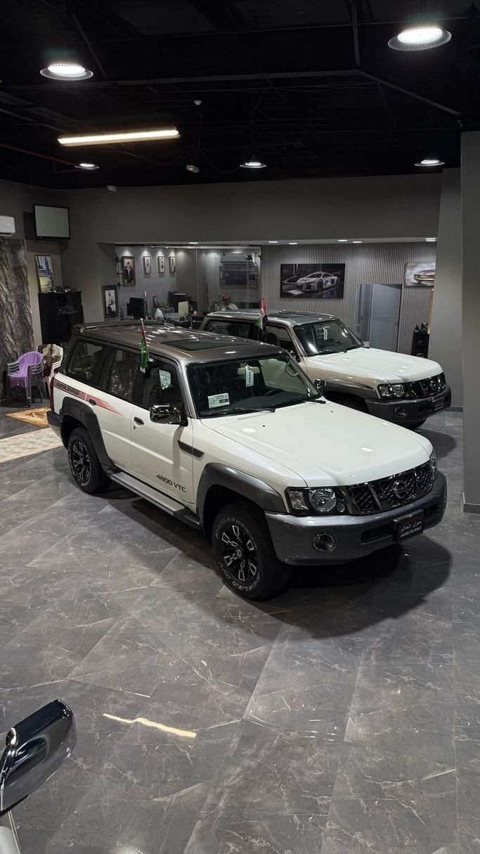 New Nissan Patrol V (Y61) Facelift, 4.8 l, 2024 in Abu Dhabi by Around The World Auto Mobile, White color. Other | AUTO.AE