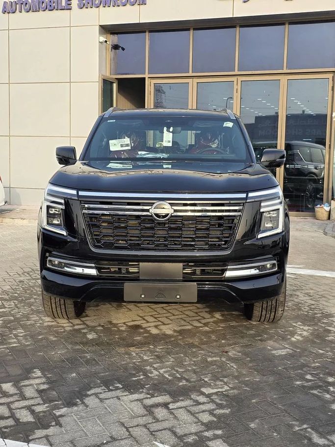 New Nissan Patrol VII (Y63), 3.5 l, 2026 in Abu Dhabi by Kingdom Automobile Showroom, Black color. GCC Specs | AUTO.AE