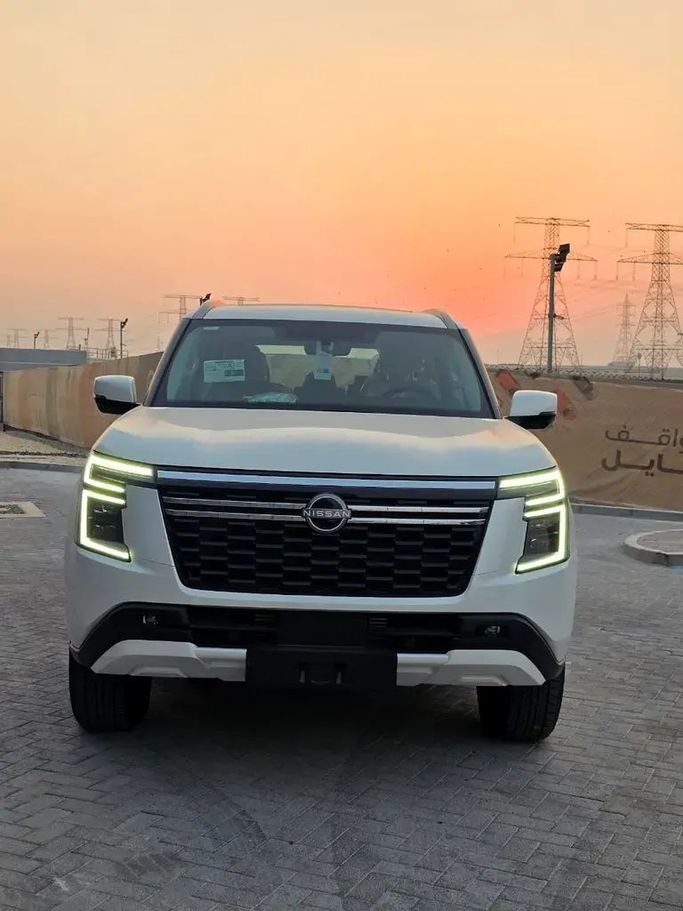 New Nissan Patrol VII (Y63), 3.5 l, 2026 in Abu Dhabi by Kingdom Automobile Showroom, White color. GCC Specs | AUTO.AE