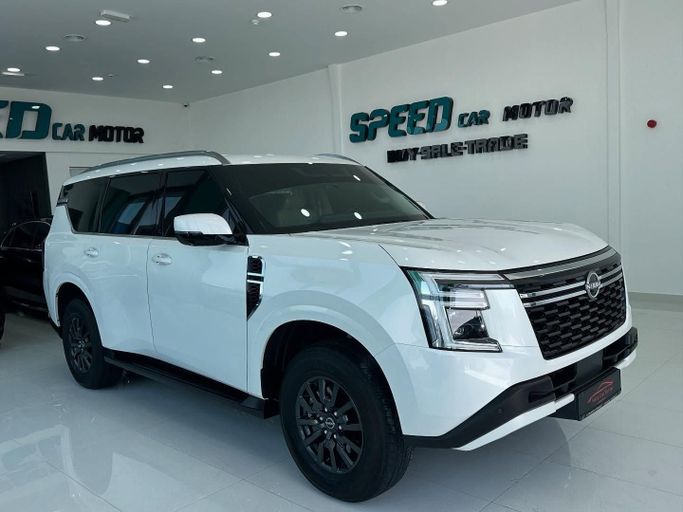 Used Nissan Patrol VII (Y63), 3.8 l, 2025 in Abu Dhabi by Speed Car Motors, White color.  | AUTO.AE