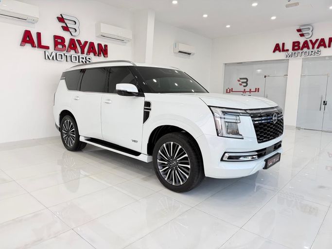 Подержанный Nissan Patrol VII (Y63), 3.5 л, 2025 в Абу-Даби от Al Bayan Motors Белый цвет. GCC | AUTO.AE | Объявление #263112